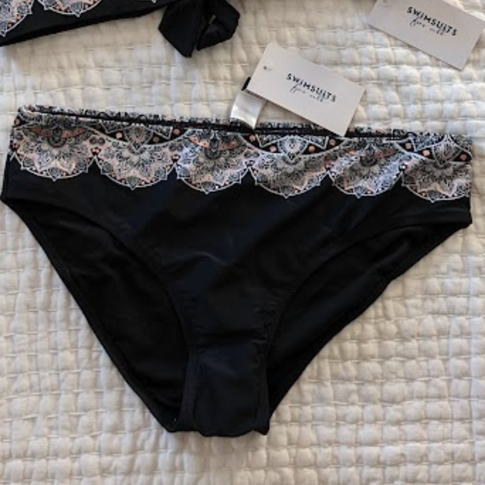 NWT Swimsuits For All Hipster Swim Brief